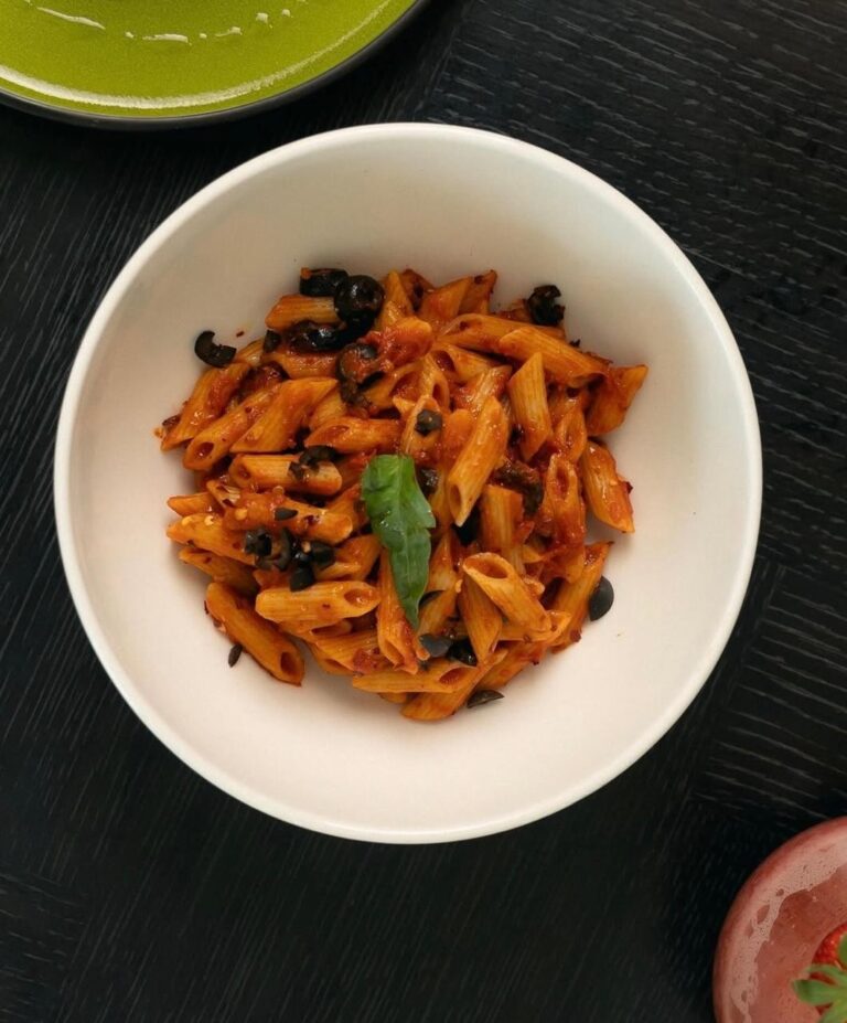 penne arabbiatta