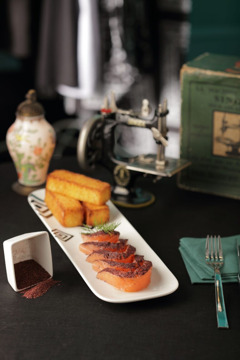 salmon gravlax