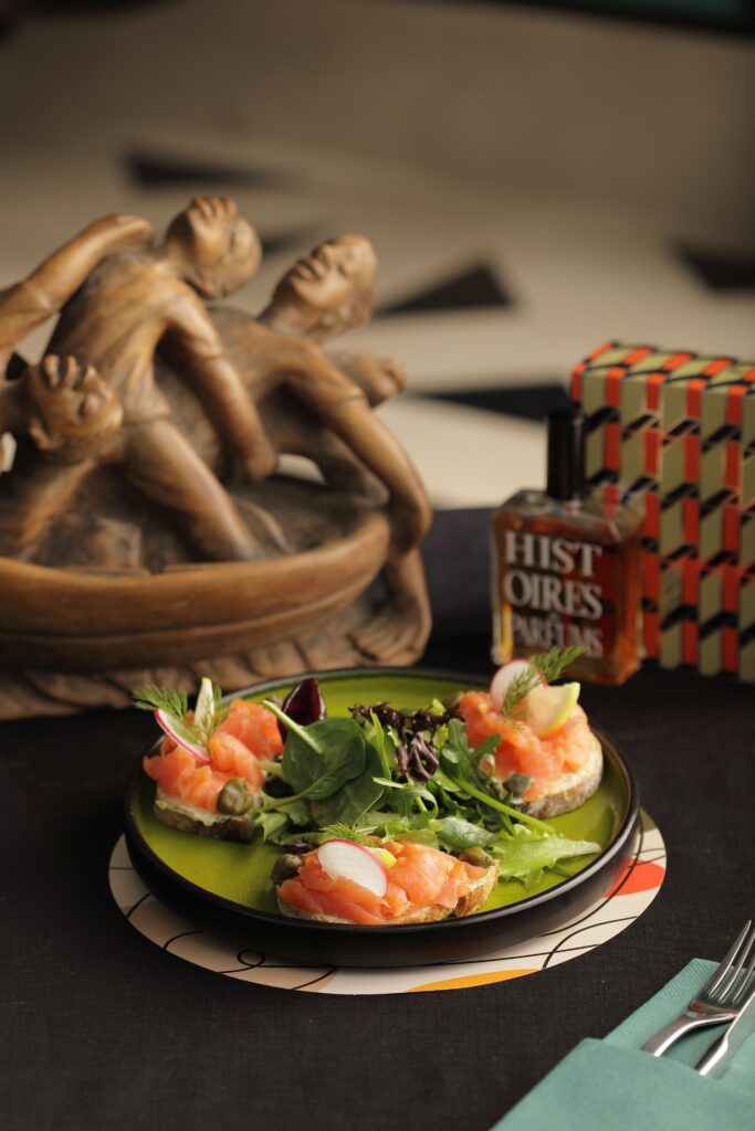 smoked salmon